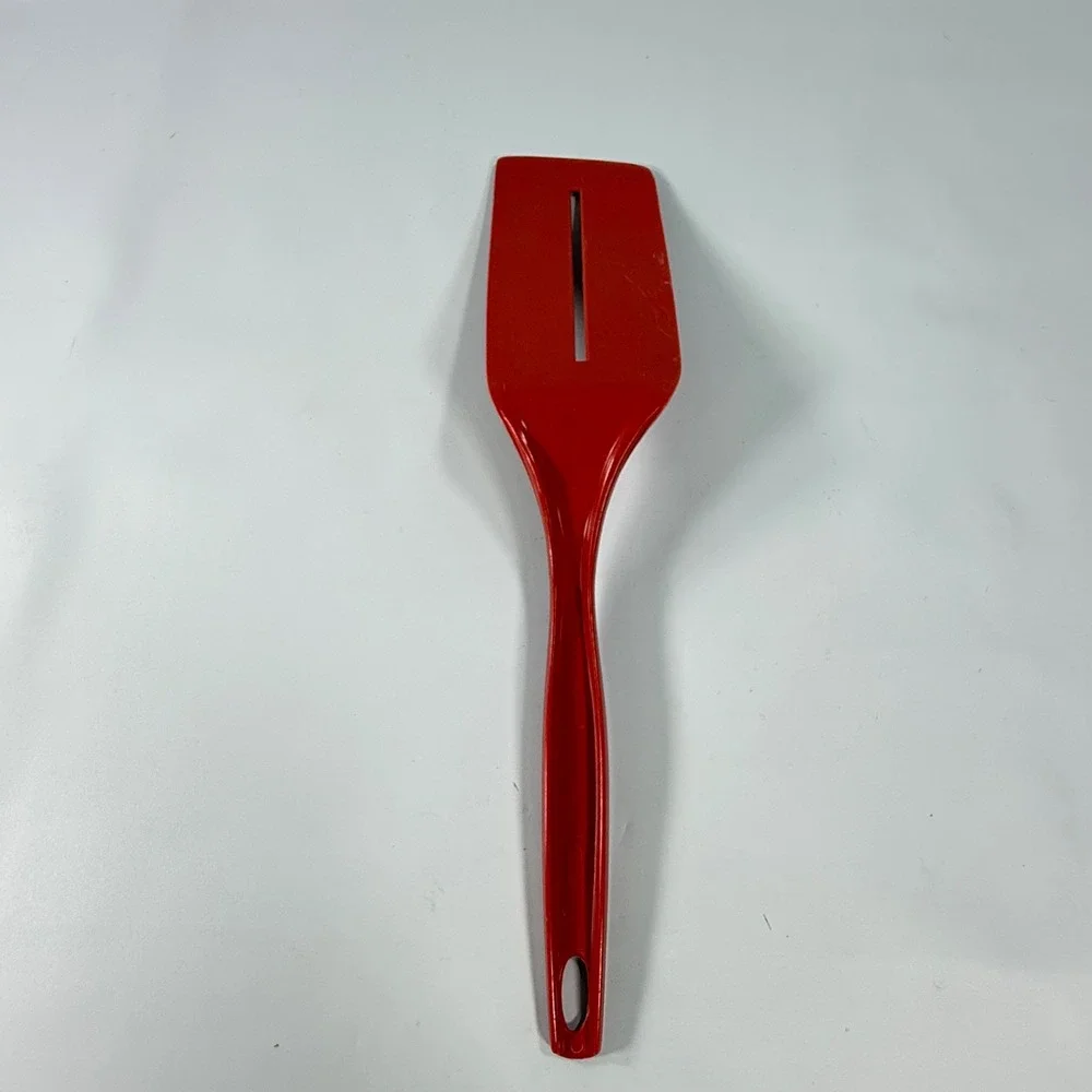 VTG Foley Spatula Turner Red Single Slott Nylon Kitchen Retro MCM Utensil Kitsch